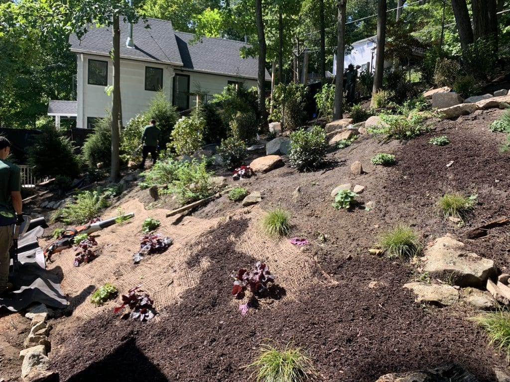 Landscape Design for Steep Slope Stabilization & Erosion Control, Old  Tappan, NJ