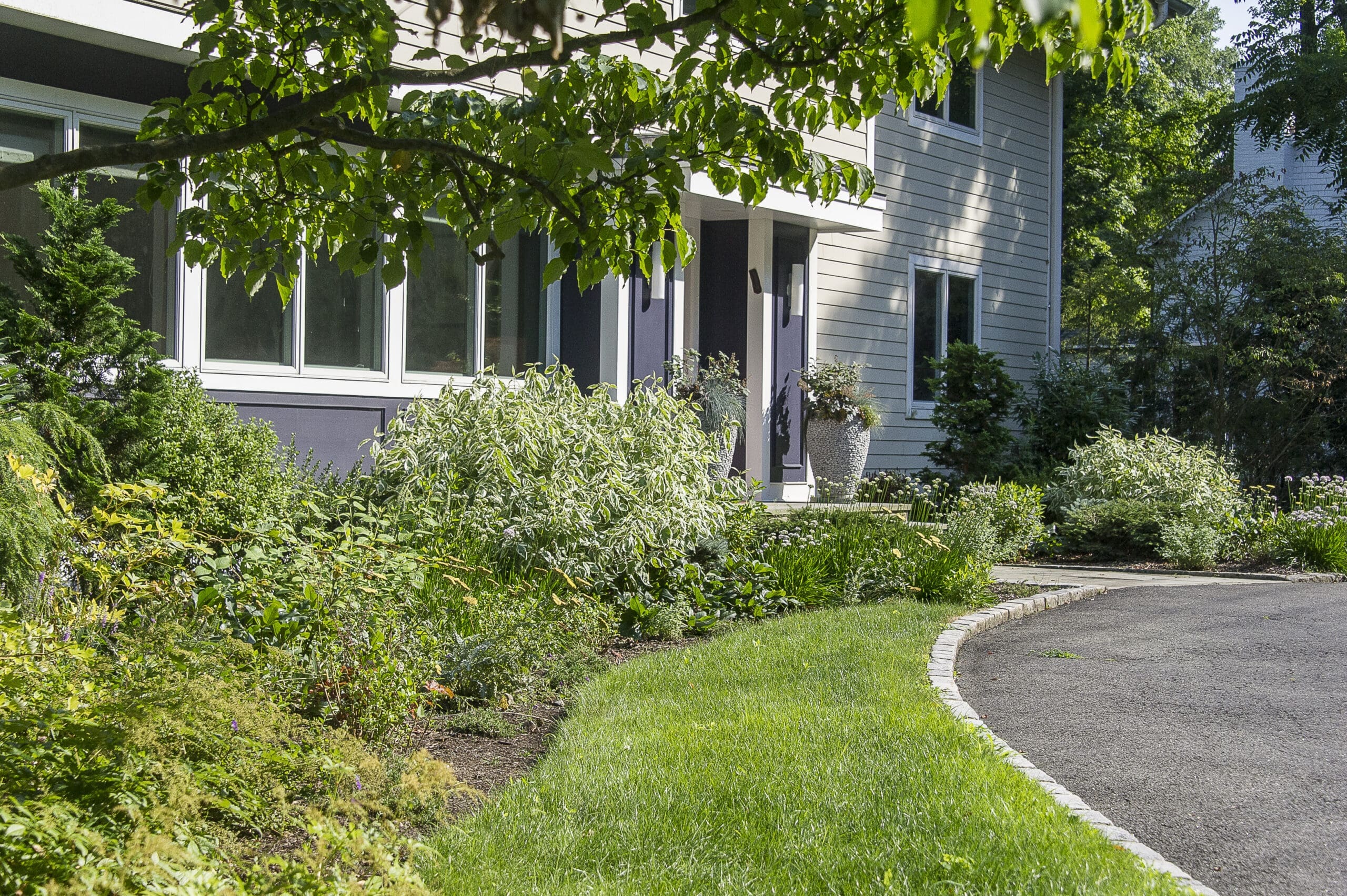 Landscape Design in Scarsdale, NY Curb Appeal and Stroll Gardens