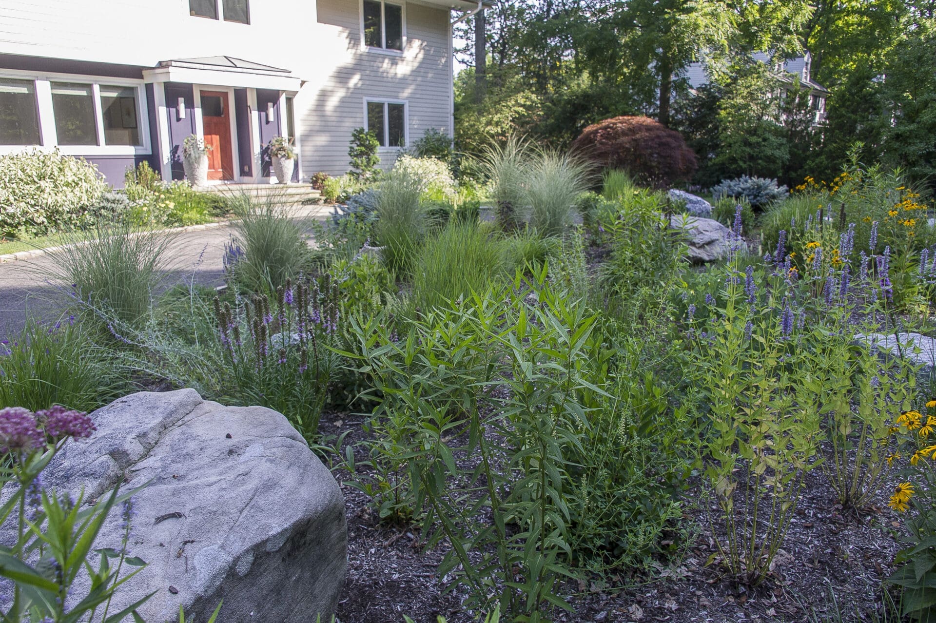 Landscape Design in Scarsdale, NY Curb Appeal and Stroll Gardens