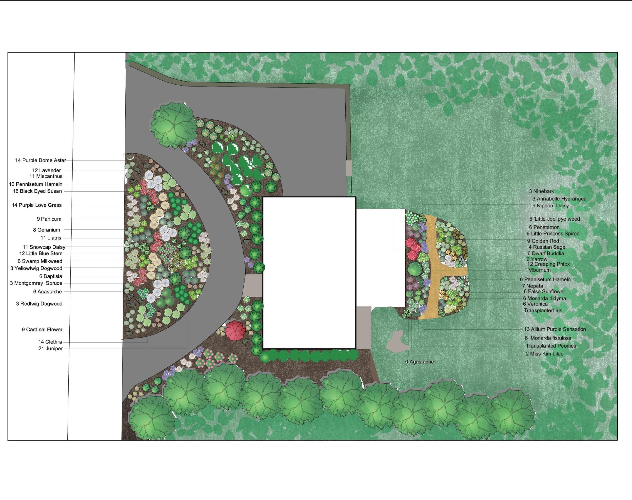 Landscape Design in Scarsdale, NY Curb Appeal and Stroll Gardens